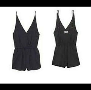 Nwt Victoria's Secret pink grey romper